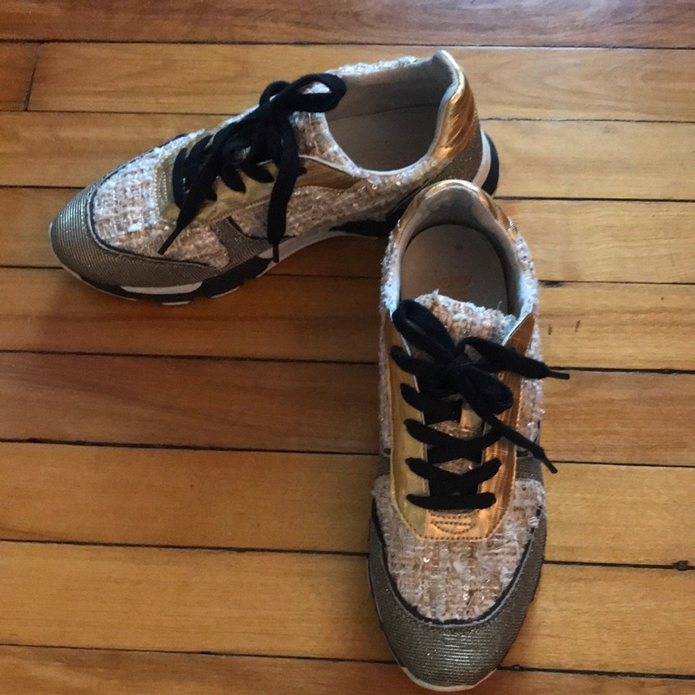Sparkly bullboxer sneakers